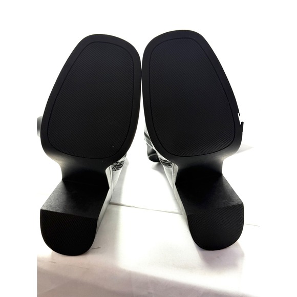 Madden Girl Women Dreammerr Stretch Knee-High Block-Heel Boot Black Size 6.5 NWT - Picture 9 of 11